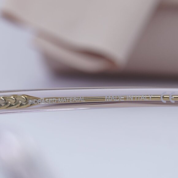 Chloe CH0011O 002 Butterfly Eyeglasses - Transparent Pink 56mm - Picture 9 of 11